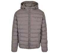 URBAN CLASSICS Chaqueta de invierno con capucha para hombre, cálida y acolchada, cortaviento de material sintético, plumón apto para entretiempo