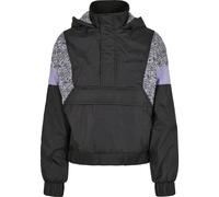 Urban Classics Chaqueta De Mezcla AOP Para Damas Gris Leopardo Rosa Forrada