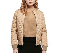Urban Classics Chaqueta de Nailon para Mujer, Beige, S