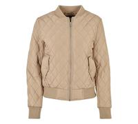 Urban Classics Chaqueta de Nailon para Mujer, Beige, S