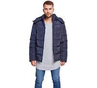 Urban Classics Chaqueta Hombre con Capucha, Capucha Extraíble, Chaquetón con Cremallera Y Puños Elásticos, Chaqueta Resistente al Agua, Tallas S - 5XL
