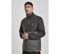 Urban Classics Chaqueta ligera con cuello alto Negro/Oscurohadow S
