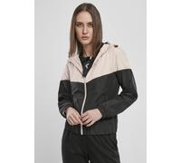 Urban Classics Chaqueta ligera para mujer Ladies Arrow Windbreaker Lightpink/Black 3XL