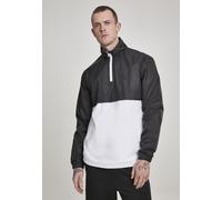 Urban Classics Chaqueta ligera Stand Up Collar Pull Over Jacket Black/White S