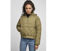 Urban Classics Chaqueta para mujer Chaqueta acolchada para mujer Oversized Diamond Pull Over Tiniolive L