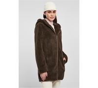 Urban Classics Chaqueta para mujer Chaqueta Sherpa para mujer Marrón L