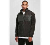 Urban Classics Chaqueta Parcheada Micro Chaqueta Polar Negra M