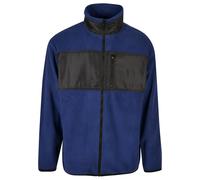 Urban Classics Chaqueta polar azul oscuro / negro S azul oscuro / negro