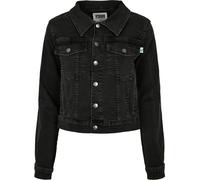 Urban Classics Chaqueta vaquera orgánica para mujer Black Washed XS