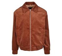 Urban Classics Chaquetas Boxy Corduroy para Hombre, Beige, L
