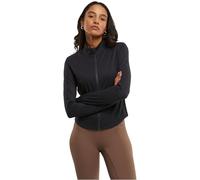 Urban Classics Chaquete Sport mujer Mujer Chándal Negro M 75% poliamida, 25% elastano