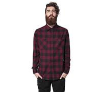 Urban Classics Checked Flanell Shirt Camisa, Multicolor (Blk/Cha), 5XL para Hombre