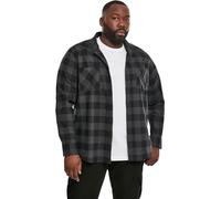 Urban Classics Checked Flanell Shirt Camisa, Multicolor (Blk/Cha), XXL para Hombre
