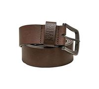 Urban Classics Cinturón de Imitación de Cuero, Brown, M Unisex