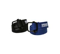 Urban Classics Cinturón azul / negro / blanco Hombre Urban Classics 80-105 azul / negro / blanco