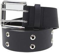 Urban Classics Cinturón Doble Ojal Cinturón PU TB6813 Einheitsgröße