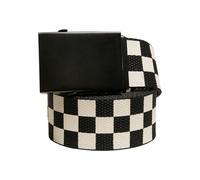 URBAN CLASSICS Set 2 Cinturón De Hombre Y Mujer Con Hebilla De Pinza, Cinturón De Tela Con Longitud Ajustable, Longitud 115 Cm O 135 Cm