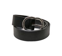 Urban Classics Cinturón negro / plata, Talla 75