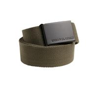 Urban Classics Cinturón lona Unisex Cinturón Negro 100% poliéster
