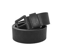 Urban Classics Cinturón piel artificial Unisex Cinturón Negro S 100% poliuretano