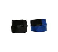 Urban Classics Cinturón unisex, negro y azul., Talla única