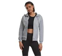 Urban Classics Sudadera con cremallera gris moteado, Talla XL