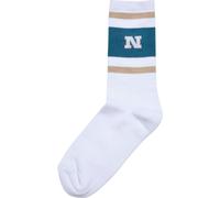 Urban Classics College Team Socks Unionbeige/Bottlegreen/White EUR 40