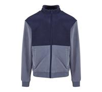 Urban Classics Colour Block Polar Fleece Jacket Navy/cloud Sky Talla: XXL | Bombers Outlet | Hombre | Azul