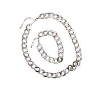 Urban Classics Conjunto de joyería plata One Size plata