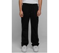 Urban Classics Cotton Cargo Pants Pantalones, Black, L para Hombre