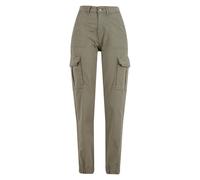Urban Classics Cotton Twill Utility Pants Palegreen Talla: 28 | Pantalones Formales Outlet | Mujer | Verde
