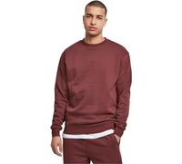 Urban Classics Crewneck Sweatshirt, Sudadera Hombre, Rojo Cereza, XXXXXL
