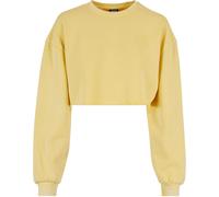 Urban Classics Cropped Ladies Bordado de flores Terry Cuello redondo 3XL