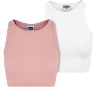 Urban Classics Cropped Rib Top 2-Pack XL