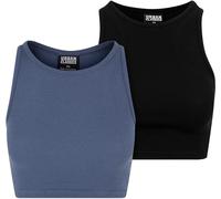 Urban Classics Cropped Rib Top 2-Pack XXL