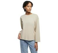 Urban Classics Damen Camiseta Mujer Orgánica Oversize Manga Larga Wetsand XS