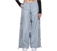 Urban Classics Damen Hose Ladies Ripstop Double Cargo Pants Negro L lightasphalt XL