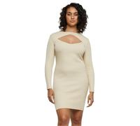 Urban Classics Vestido con recorte Arena 3XL para mujer