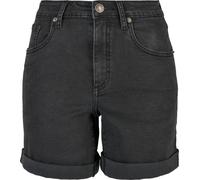 Urban Classics Denim orgánico elástico para mujer 5 Pocket Black Washed 26