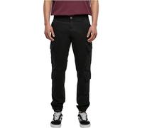 Urban Classics Double Cargo Twill Jogging Pants Pantalones, Black, 28 para Hombre