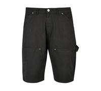 Urban Classics Double Knee Carpenter Shorts Black Talla: 40 | Pantalones cortos Outlet | Hombre | Negro