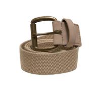 Urban Classics Eyelet Canvas Belt Cinturón, Beige, L-XL Unisex Adulto