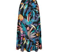 Urban Classics Falda midi de viscosa para mujer Blackfruity XXL