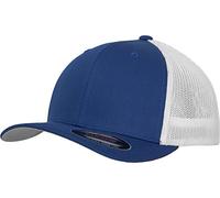 Urban Classics Flexfit - Gorra con Tejido de Malla Multicolor Azul, Blanco Talla:Small/Medium