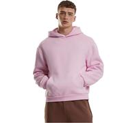 Urban Classics Fluffy Hombre Sudadera con Capucha Negro 70% algodón, 30% poliéster Regular