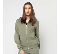 Urban Classics Cárdigan para Mujer con Cremallera mullida, Paleolive, M