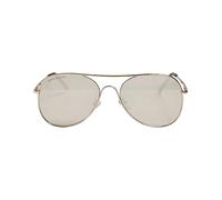 URBAN CLASSICS Gafas De Sol Hombre Aviador, Cristales Grandes Tintados, Montura Ligera De Acero, Talla Única, Protección Uv 402