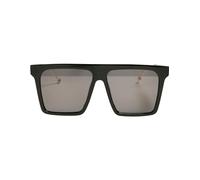 URBAN CLASSICS Gafas De Sol Para Hombre Rectangulares, Lentes Negras Grandes Xxl, Protección Uv 400, Montura Ligera De Policarbonato, Talla Única