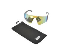 Urban Classics Gafas de sol unisex Gafas de sol Banff negro/arcoíris talla única