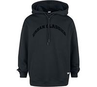 Urban Classics Gate Hoody Sudadera con capucha Hombre, Negro, XL
